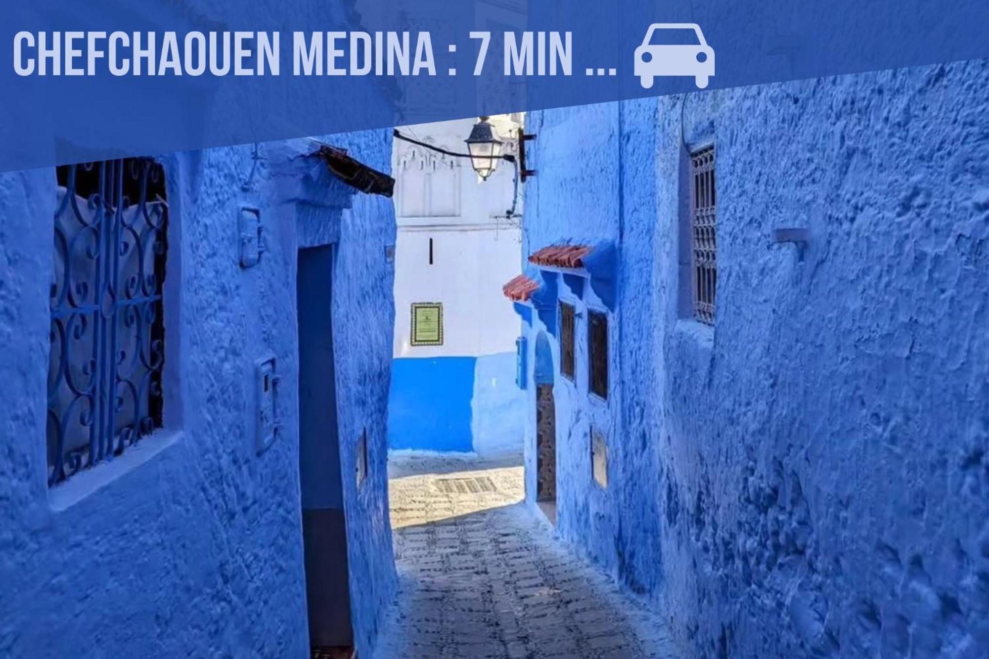 Villa Authentique Avec Vue Panoramique A 3 Km De Chefchaouen Exterior foto